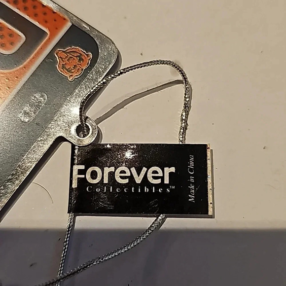 Chicago Bears License Plate Ornament - Picture 3 of 4